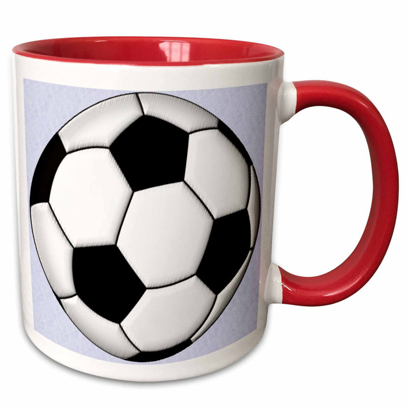 East Urban Home Soccer Ball Champ Coffee Mug Wayfair